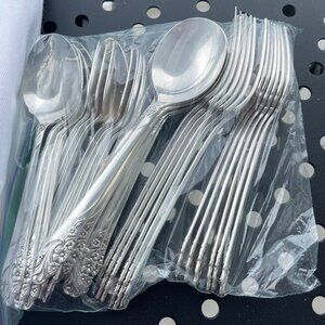 Vintage forks, knives and spoons    Oneida Flatwear "Evening Star"